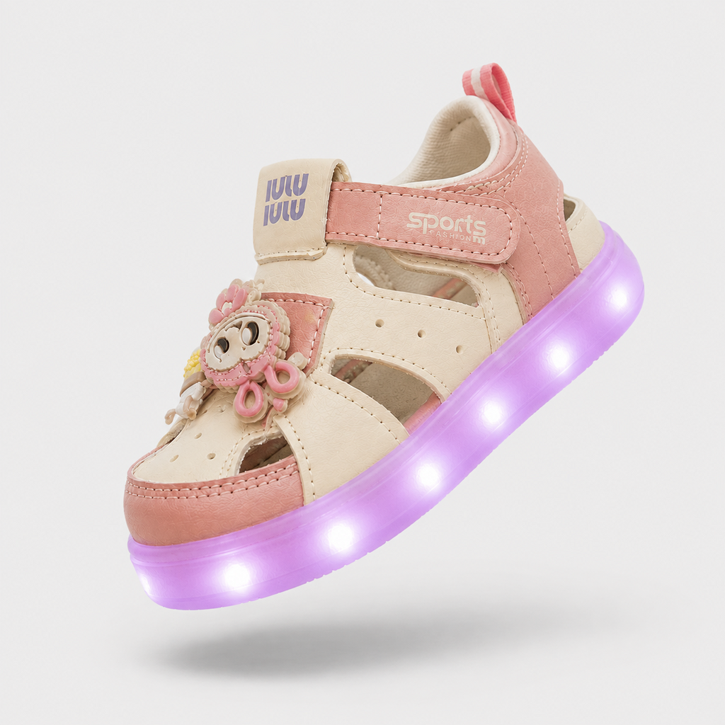 Girls LED Summer-Friendly Soft & Comfortable Sandal