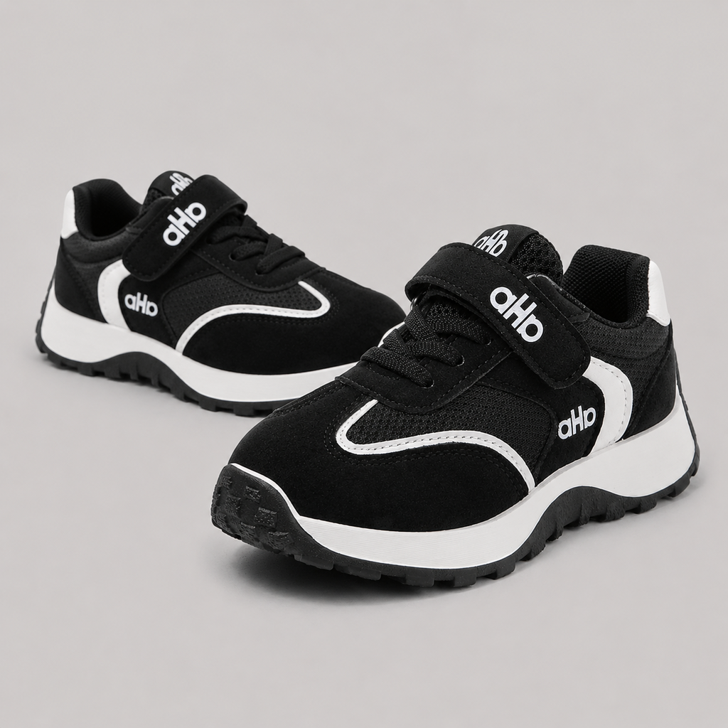 Kids Summer Friendly & Comfortable Black Sports Sneaker