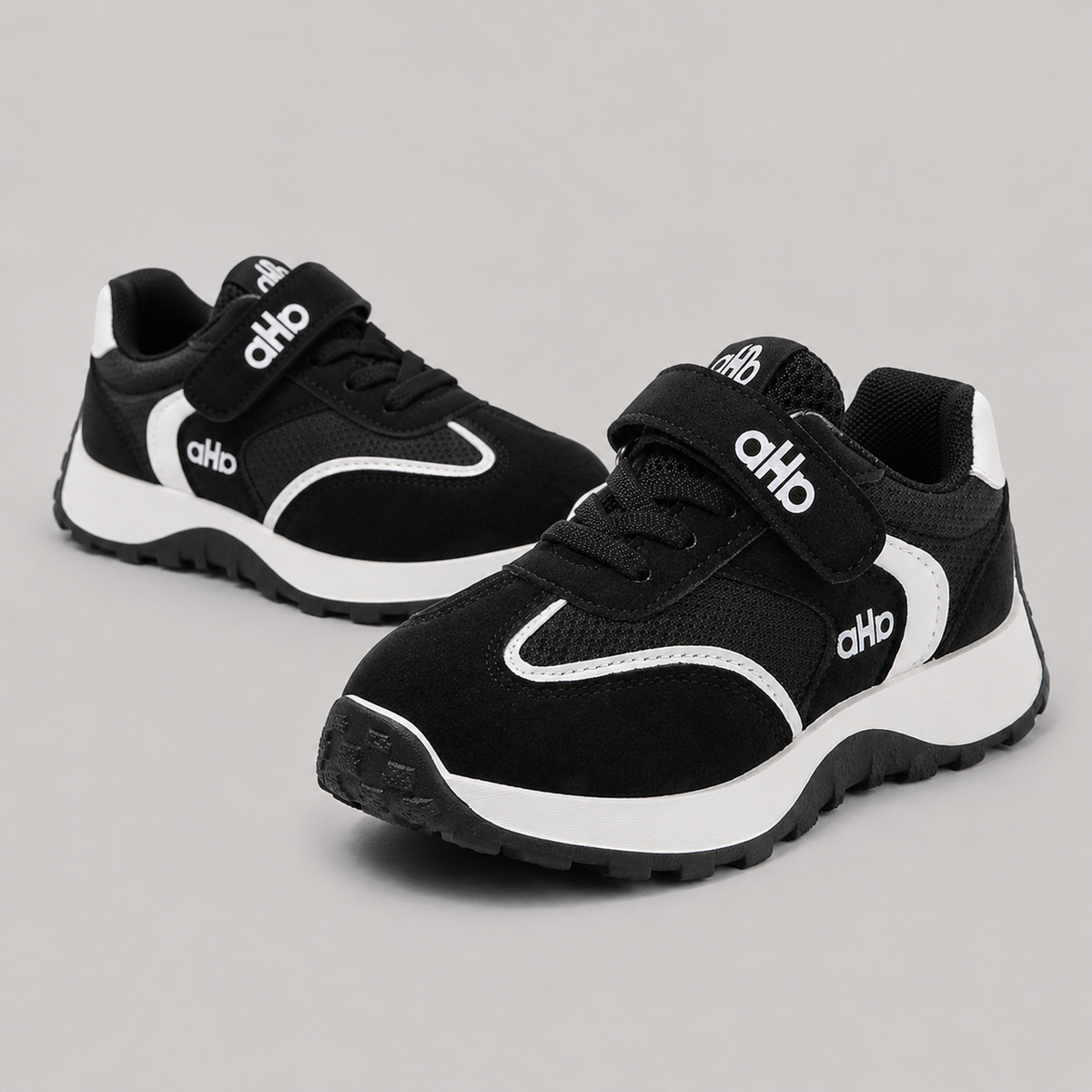 Kids Summer Friendly & Comfortable Black Sports Sneaker