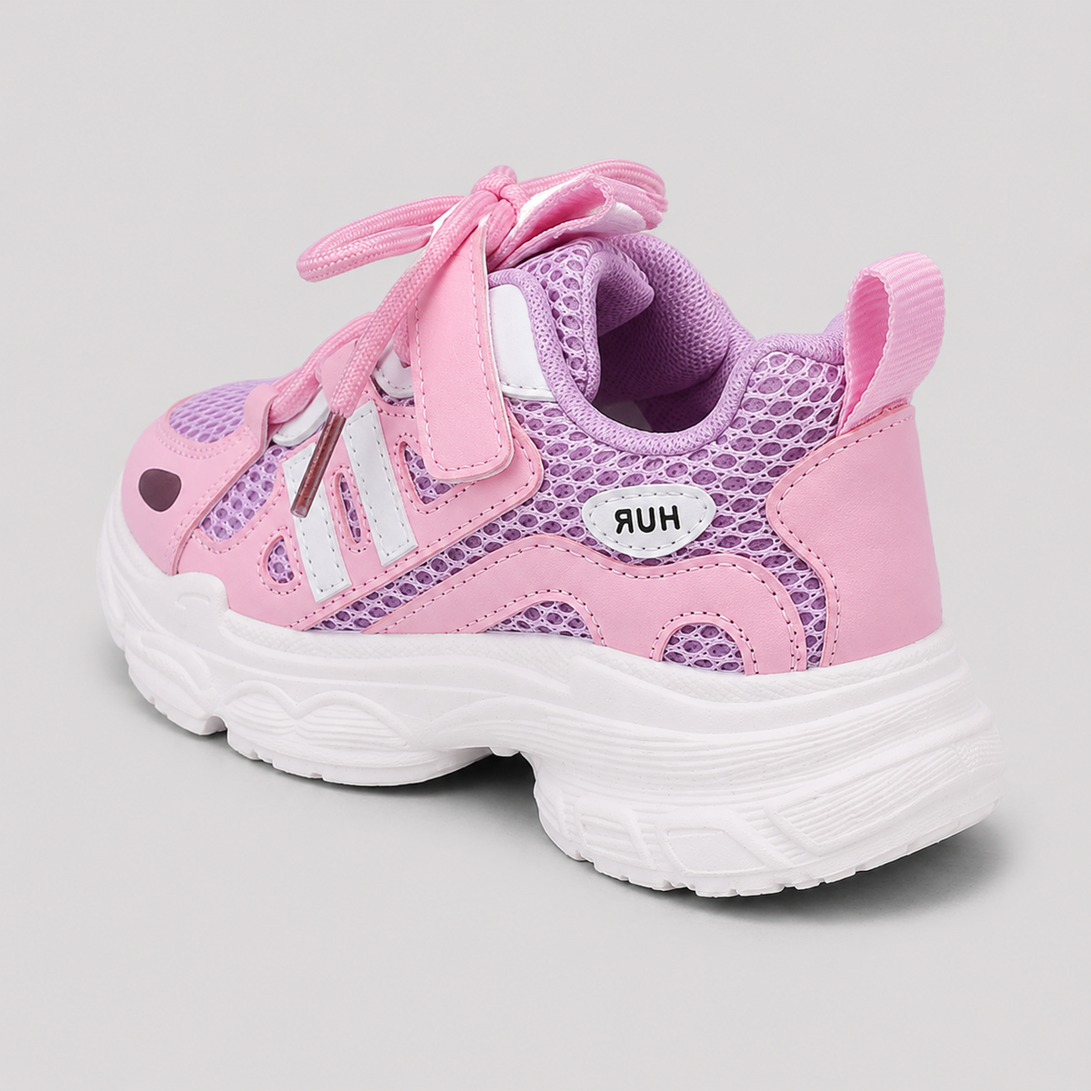 Pink Soft & Casual Kids Summer-Friendly Sports Sneaker
