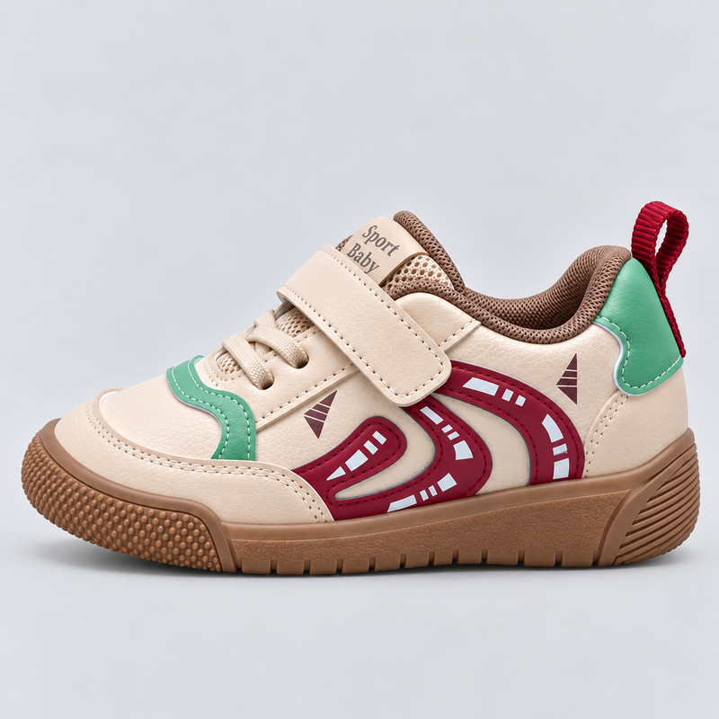 Kids Sporty Pattern Everyday Casual Sneakers