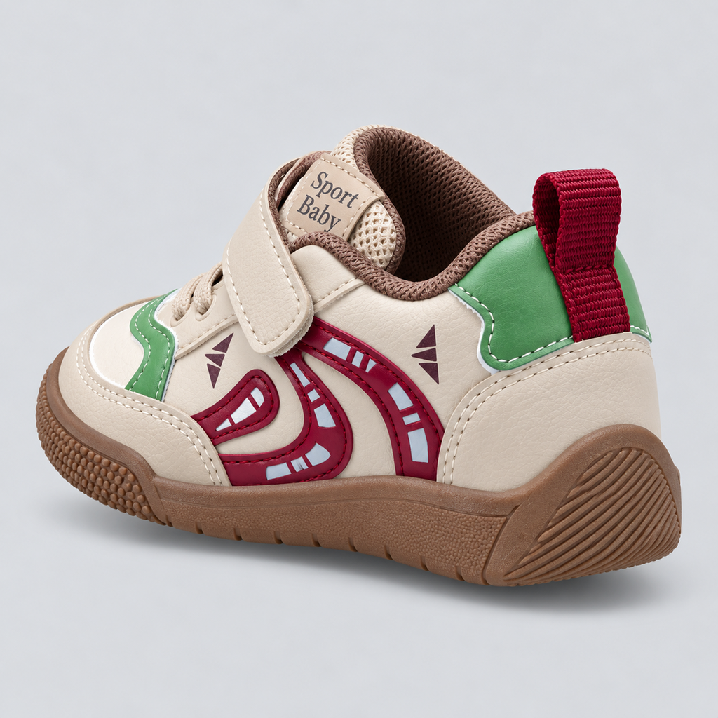 Kids Sporty Pattern Everyday Casual Sneakers