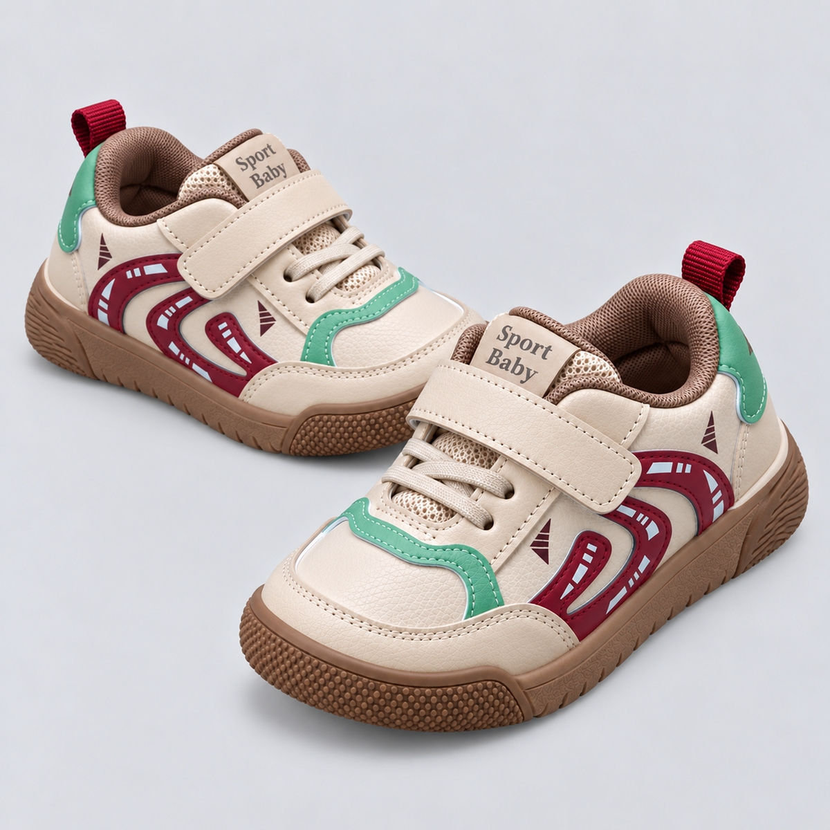 Kids Sporty Pattern Everyday Casual Sneakers