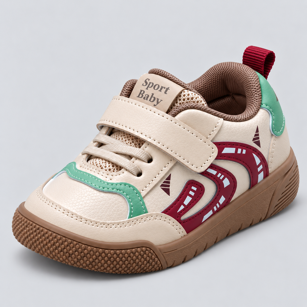 Kids Sporty Pattern Everyday Casual Sneakers