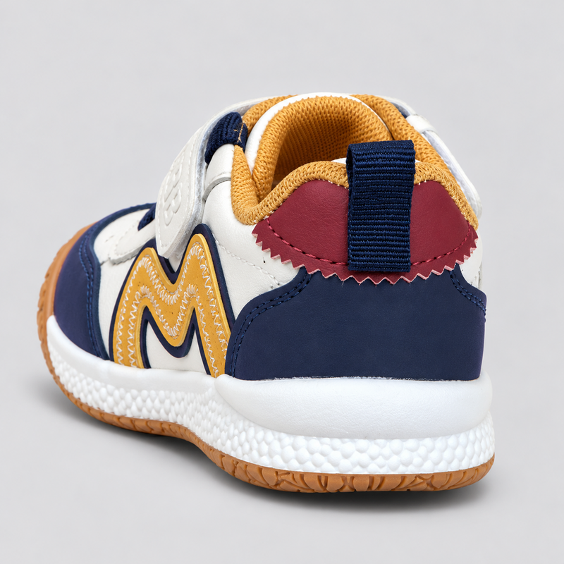 Kids Sporty Wave Casual Everyday Sneakers