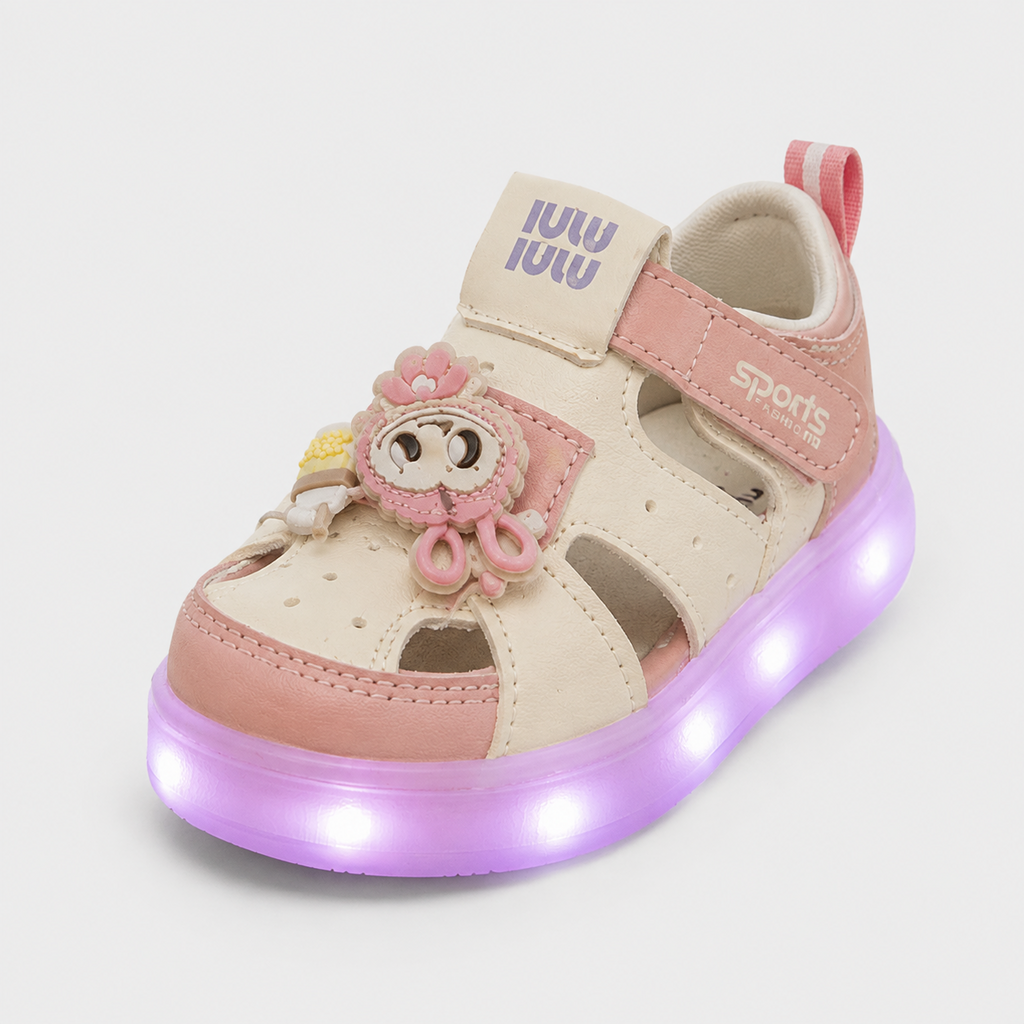 Girls LED Summer-Friendly Soft & Comfortable Sandal