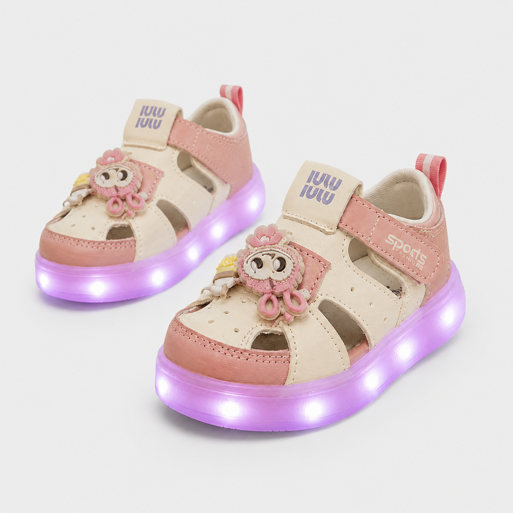 Girls LED Summer-Friendly Soft & Comfortable Sandal